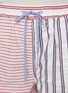  - SUSANNA BLU - Newport Embroidered Striped Patchwork Drawstring Shorts