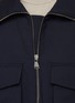  - VALSTAR - Tazio Shirt Collar Bomber Jacket