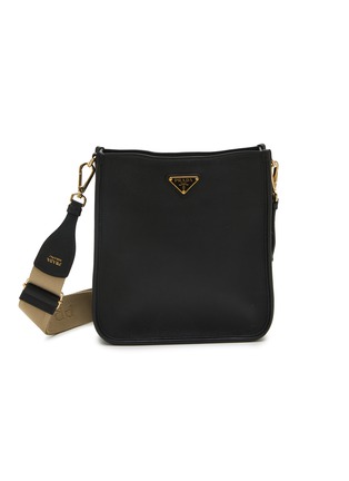 Main View - Click To Enlarge - PRADA - Soft Grain Leather Crossbody Bag