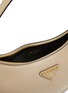 Detail View - Click To Enlarge - PRADA - Arqué Leather Shoulder Bag