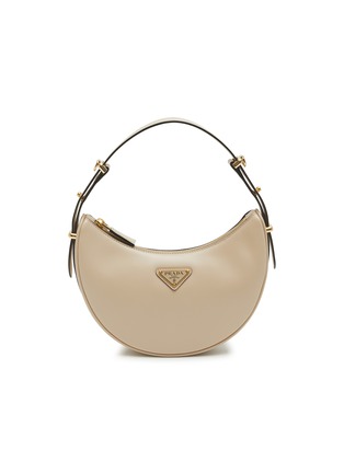 Main View - Click To Enlarge - PRADA - Arqué Leather Shoulder Bag