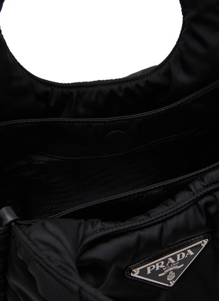 Detail View - Click To Enlarge - PRADA - Small Padded Re-Nylon Tote Bag