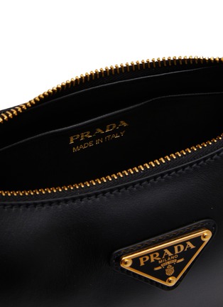 Detail View - Click To Enlarge - PRADA - Prada Arqué Leather Shoulder Bag