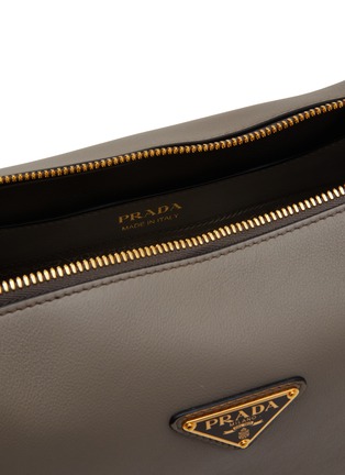 Detail View - Click To Enlarge - PRADA - Medium Soft Grain Leather Shoulder Bag