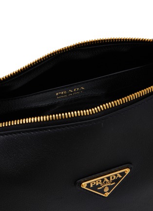 Detail View - Click To Enlarge - PRADA - Medium Soft Grain Leather Shoulder Bag