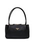 Main View - Click To Enlarge - PRADA - Medium Soft Grain Leather Shoulder Bag