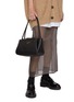 Figure View - Click To Enlarge - PRADA - Medium Soft Grain Leather Shoulder Bag