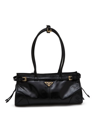 Main View - Click To Enlarge - PRADA - Medium Soft Lux Leather Handbag