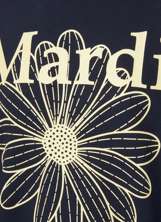  - MARDI MERCREDI-ACTIF - Mardi Flower Cotton Sweatshirt