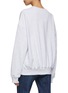 Back View - Click To Enlarge - MARDI MERCREDI-ACTIF - Mardi Flower Cotton Sweatshirt