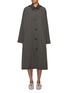 Main View - Click To Enlarge - FABIANA FILIPPI - Wrinkled Collared Long Parka