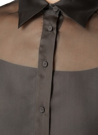  - FABIANA FILIPPI - Sheer Silk Shirt