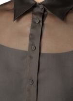 FABIANA FILIPPI | Sheer Silk Shirt | Women | Lane Crawford