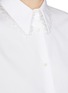  - FABIANA FILIPPI - Embellished Collar Cotton Shirt