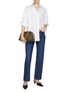 Figure View - Click To Enlarge - FABIANA FILIPPI - Embellished Collar Cotton Shirt