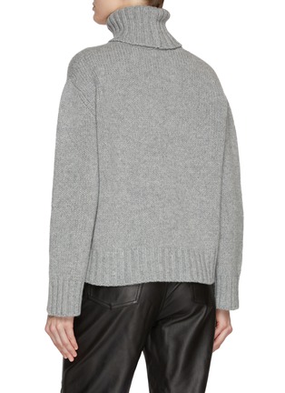 Back View - Click To Enlarge - FABIANA FILIPPI - Roll Neck Boxy Sweater