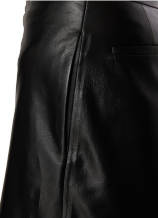  - FABIANA FILIPPI - Wide Leg Leather Pants