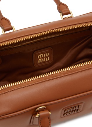 Detail View - Click To Enlarge - MIU MIU - Medium Arcadie Leather Bag