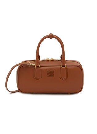 Main View - Click To Enlarge - MIU MIU - Medium Arcadie Leather Bag