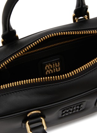 Detail View - Click To Enlarge - MIU MIU - Small Arcadie Leather Bag