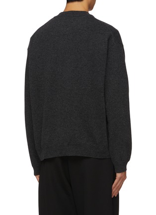 Back View - Click To Enlarge - STUDIO NICHOLSON - Crewneck Wool Sweater