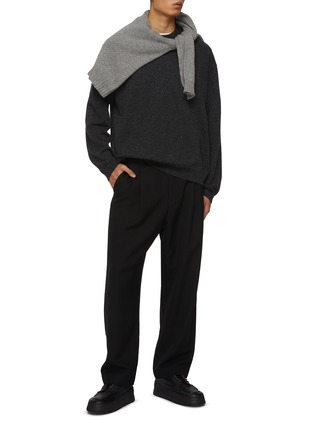 Figure View - Click To Enlarge - STUDIO NICHOLSON - Crewneck Wool Sweater