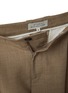 Detail View - Click To Enlarge - STUDIO NICHOLSON - Front Pleat Wool Tapered Leg Pants