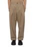 Main View - Click To Enlarge - STUDIO NICHOLSON - Front Pleat Wool Tapered Leg Pants