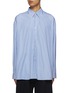 Main View - Click To Enlarge - STUDIO NICHOLSON - Drop Shoulder Striped Cotton Shirt