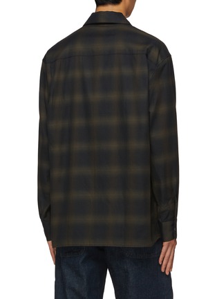 Back View - Click To Enlarge - STUDIO NICHOLSON - Flannel Cotton Shirt