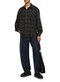 Figure View - Click To Enlarge - STUDIO NICHOLSON - Flannel Cotton Shirt