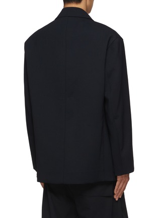 Back View - Click To Enlarge - STUDIO NICHOLSON - Single Breasted Tailoered Blazer