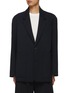 Main View - Click To Enlarge - STUDIO NICHOLSON - Single Breasted Tailoered Blazer