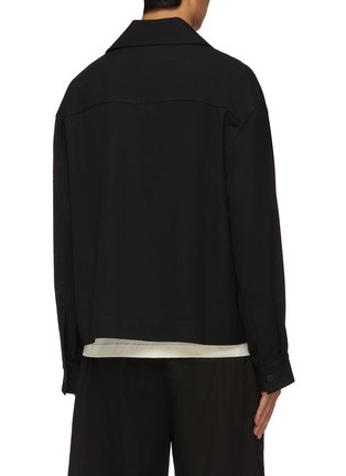 Back View - Click To Enlarge - STUDIO NICHOLSON - Sporty Overshirt Jacket