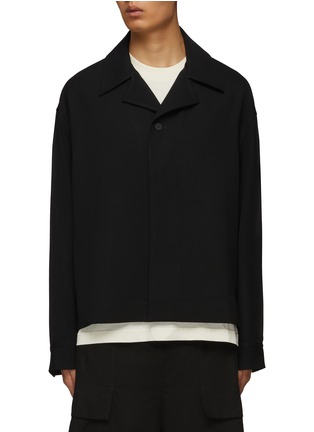 Main View - Click To Enlarge - STUDIO NICHOLSON - Sporty Overshirt Jacket