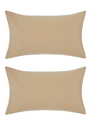 Main View - Click To Enlarge - SOCIETY LIMONTA - Rem Linen Pillowcase Set of 2 — Juta