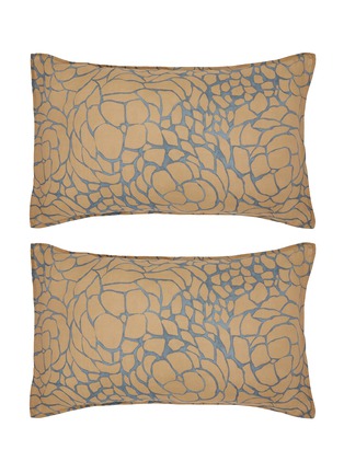 Main View - Click To Enlarge - SOCIETY LIMONTA - Nap Bloomy Printed Ramie Pillowcase Set of 2 — Juta