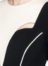 Detail View - Click To Enlarge - CHICTOPIA - Belted sweetheart cutout dress