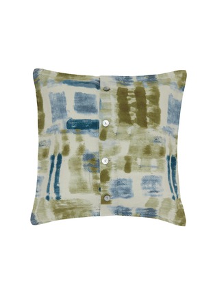  - SOCIETY LIMONTA - City Linen Decorative Cushion — Kiwi