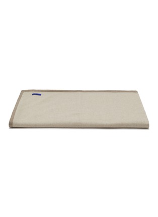 Main View - Click To Enlarge - OYUNA - Arte Cashmere Throw — Beige/Taupe