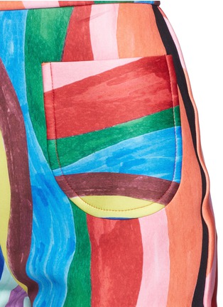 Detail View - Click To Enlarge - CHICTOPIA - Illustration rainbow shorts