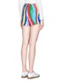 Back View - Click To Enlarge - CHICTOPIA - Illustration rainbow shorts