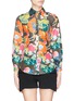 Main View - Click To Enlarge - CHICTOPIA - Floral print point collar silk-cotton shirt