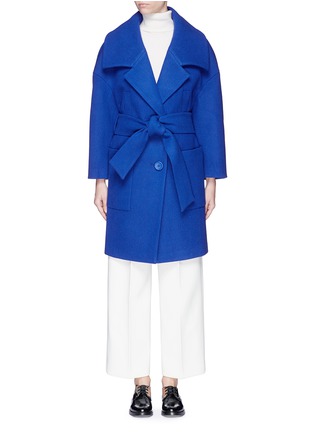 Main View - Click To Enlarge - CHICTOPIA - Oversize notched lapel coat