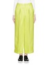 Main View - Click To Enlarge - CHICTOPIA - Neon silk-wool cropped tailored pants