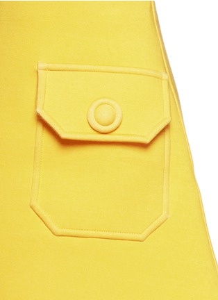 Detail View - Click To Enlarge - CHICTOPIA - Large pocket T-shape dress