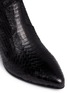 Detail View - Click To Enlarge - ASH - 'Hurrican' snakeskin leather cowboy boots