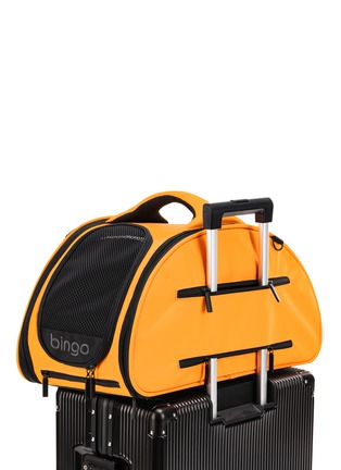 Back View - Click To Enlarge - HPZ PET ROVER - Bingo Pet Carrier — Sunrise Orange