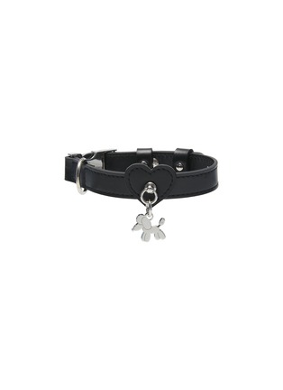 Main View - Click To Enlarge - BAURDELLE - Small Heart Collar — Black