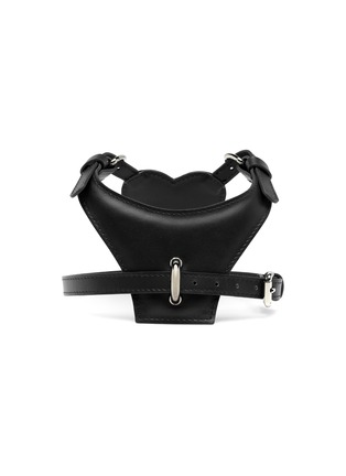 Back View - Click To Enlarge - BAURDELLE - Ludo Small Harness Set — Black